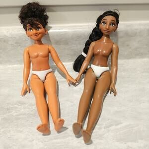 Disney's Encanto Dolls Mirabel & Isabella - Figures Only - Collectible Doll Toys